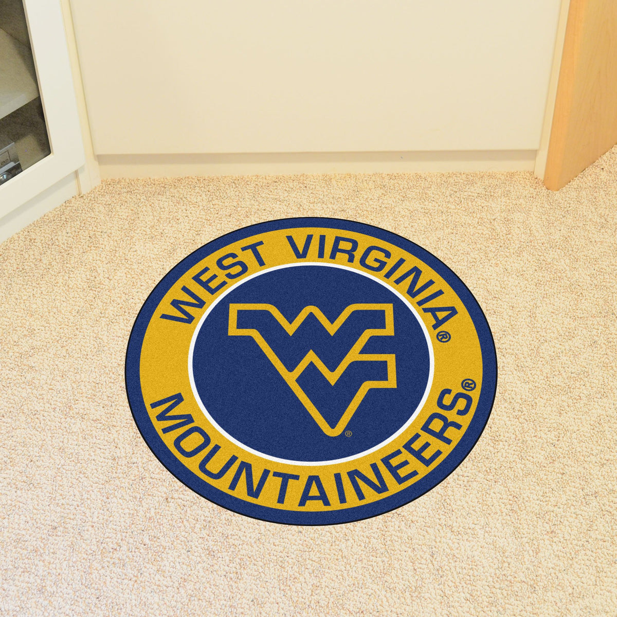 West Virginia Mountaineers 3' x 5' Area Rug - Sports Unlimited