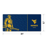 WEST VIRGINIA UNIVERSITY LOGO DESK PAD