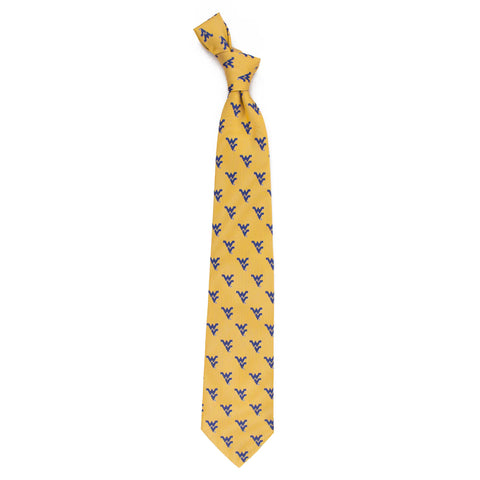 WEST VIRGINIA ECHO WOVEN SILK TIE